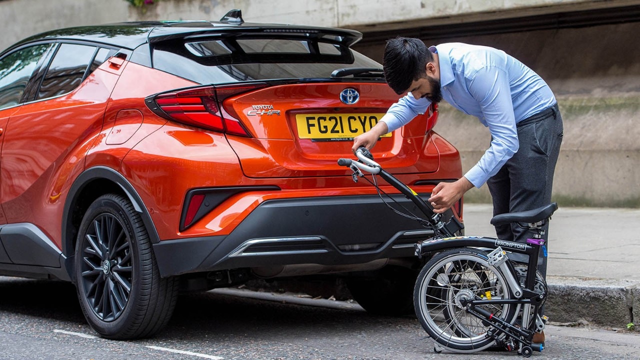 London, UK. 01 September, 2021. Enterprise Rent-A-Car launches its Brompton Bike service from their Russell Square branch. The service will expand options for people needing to travel around London, along with the use of low emission vehicles. 